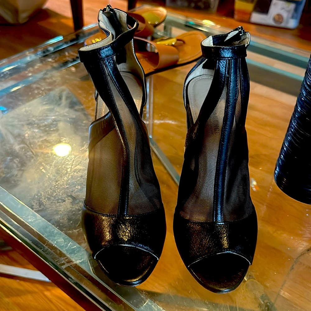 Black heels